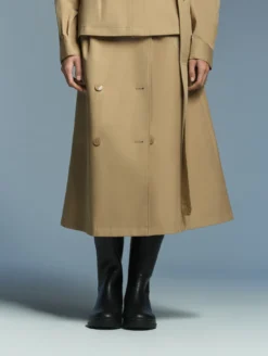 Aigle by Setchu jupe trench taille haute - Beige
