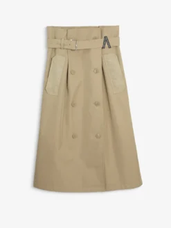 Aigle by Setchu jupe trench taille haute - Beige