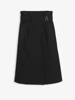 Aigle by Setchu jupe trench taille haute - Noir
