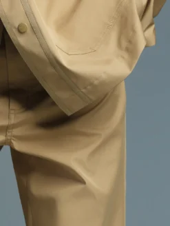 Aigle by Setchu pantalon droit taille haute - Beige