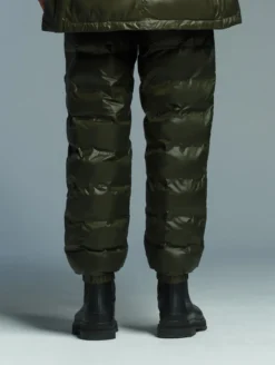 Aigle by Setchu pantalon taille mi-haute matelassé - Kaki