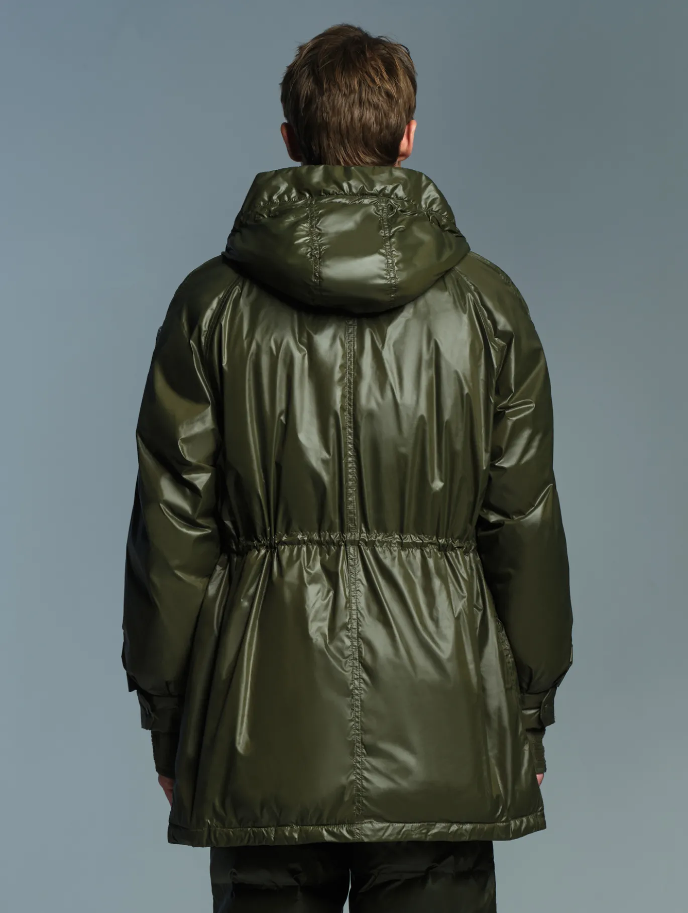 Aigle by Setchu parka mixte légère matelassée déperlante - Kaki