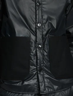 Aigle by Setchu surchemise légère matelassée - Noir
