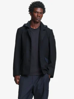 Aigle by Setchu veste de tailleur mixte en laine mélangée - Noir