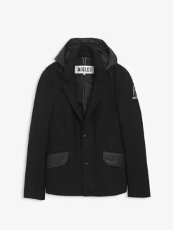 Aigle by Setchu veste de tailleur mixte en laine mélangée - Noir