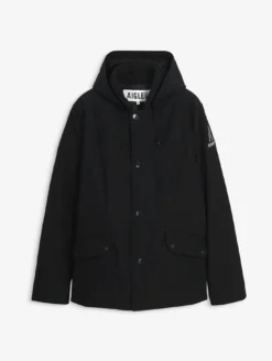 Aigle by Setchu veste de tailleur mixte courte matelassée Repreve® et déperlante - Noir