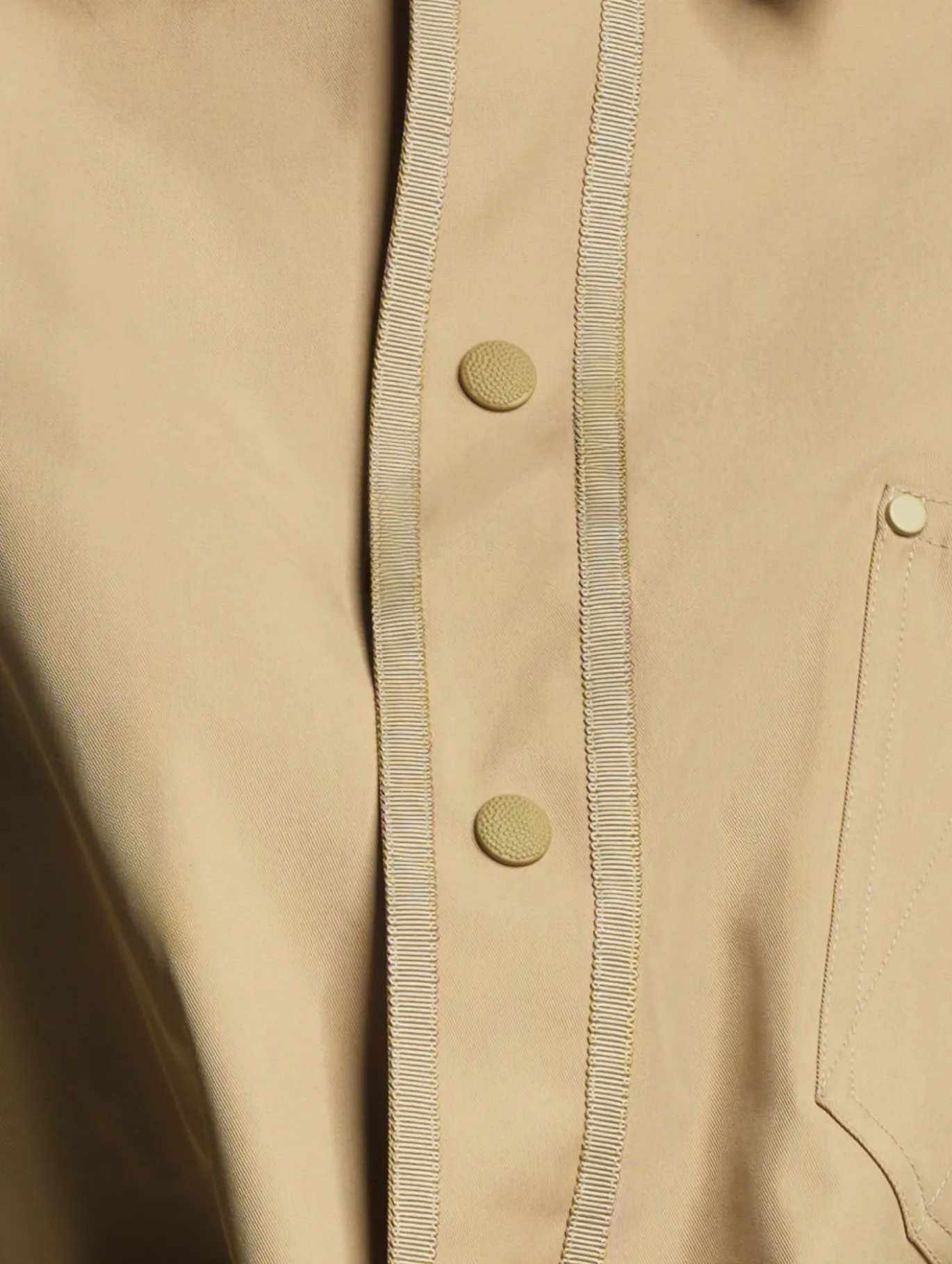 Aigle by Setchu veste mixte imperméable 3 couches - Beige
