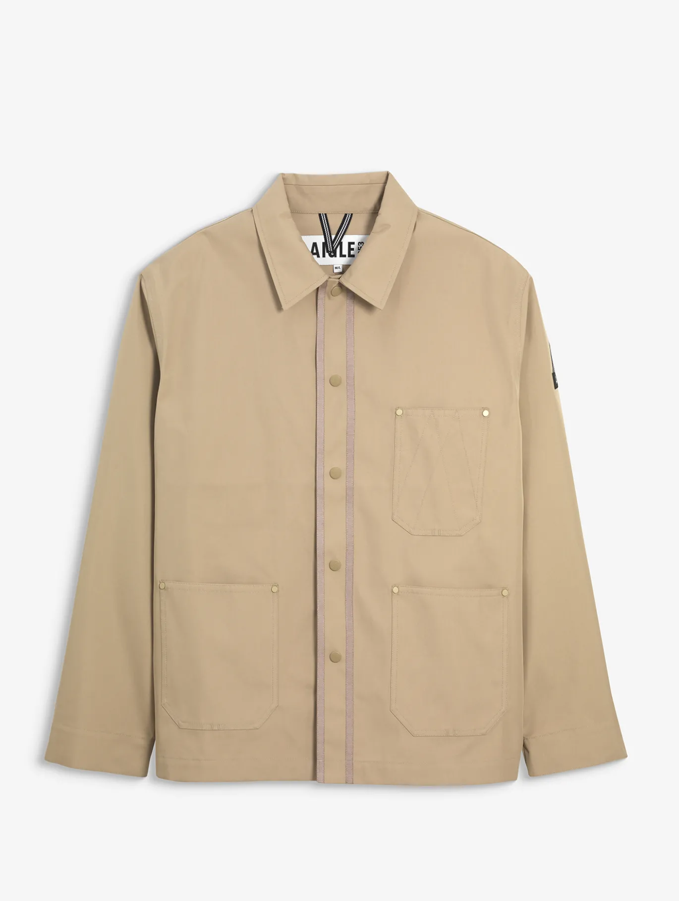 Aigle by Setchu veste mixte imperméable 3 couches - Beige