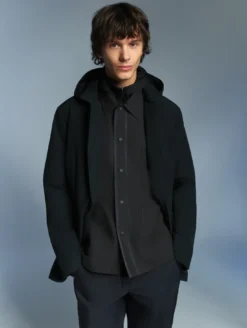Aigle by Setchu veste mixte imperméable 3 couches - Noir