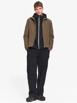 Blouson Softshell coupe-vent - Marron