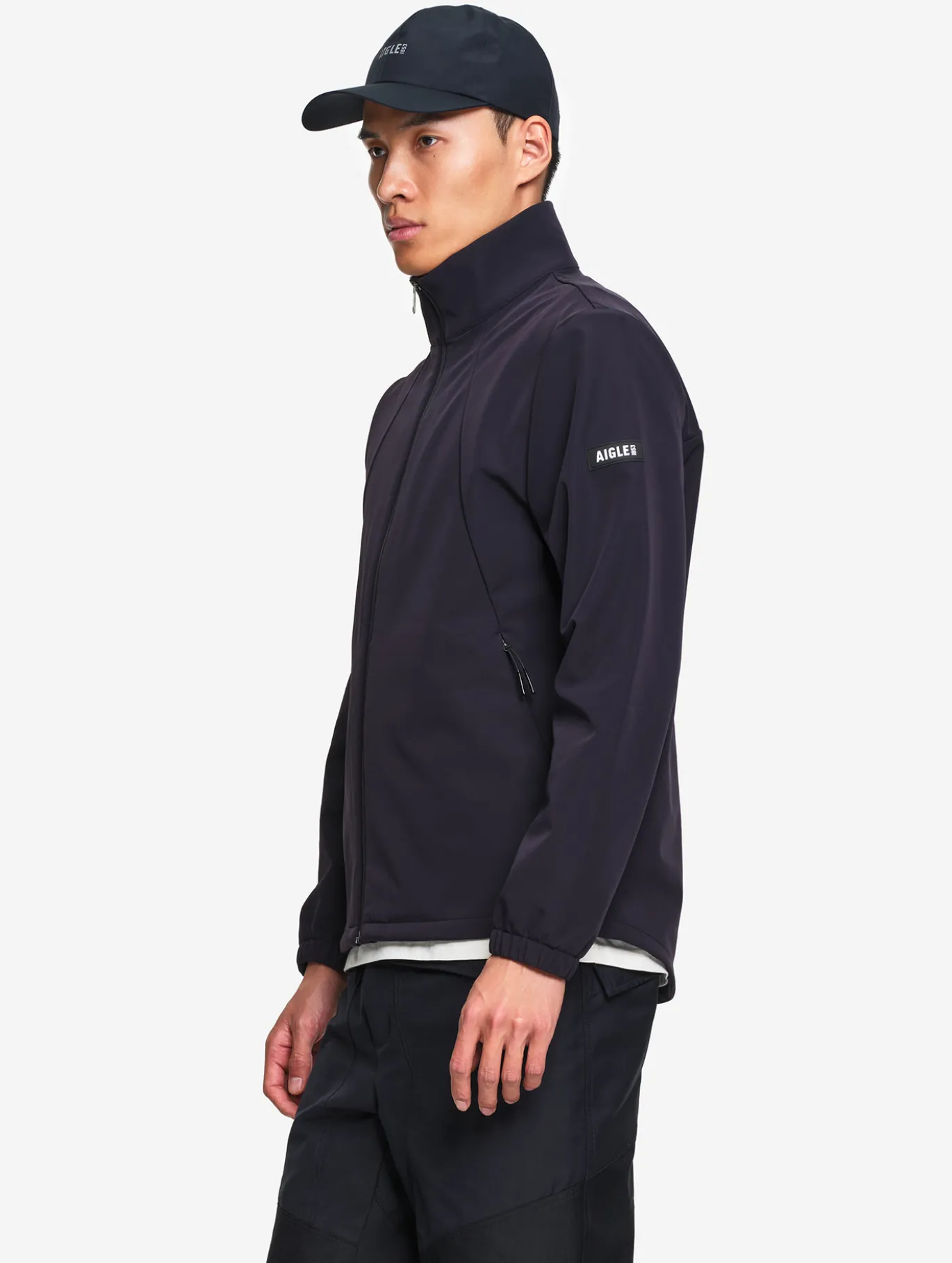 Blouson Softshell coupe-vent - Noir