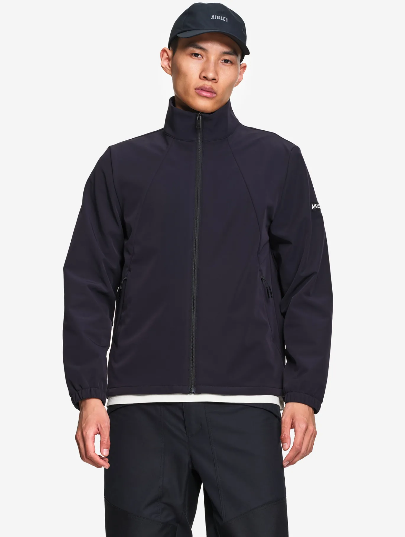 Blouson Softshell coupe-vent - Noir