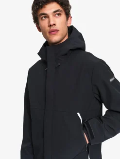 Blouson Softshell déperlant 3 couches T-KIT™ - Noir