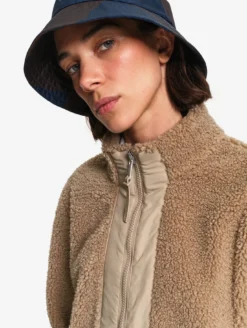 Blouson zippé en sherpa T-KIT™ - Beige