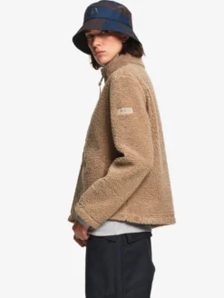 Blouson zippé en sherpa T-KIT™ - Beige