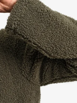 Blouson zippé en sherpa T-KIT™ - Kaki