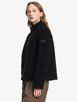Blouson zippé en sherpa T-KIT™ - Noir