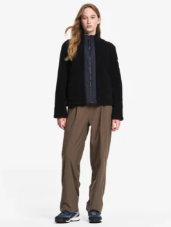 Blouson zippé en sherpa T-KIT™ - Noir