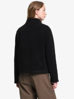 Blouson zippé en sherpa T-KIT™ - Noir