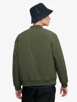 Bombers matelassés déperlants réversibles - veste réversible - Kaki