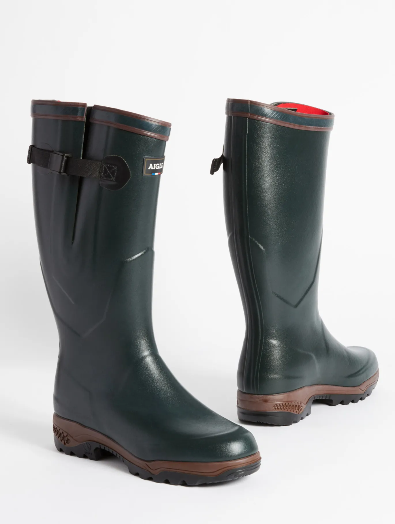 Botte anti-fatigue Parcours 2.0 ajustable doublée néoprène - Bronze
