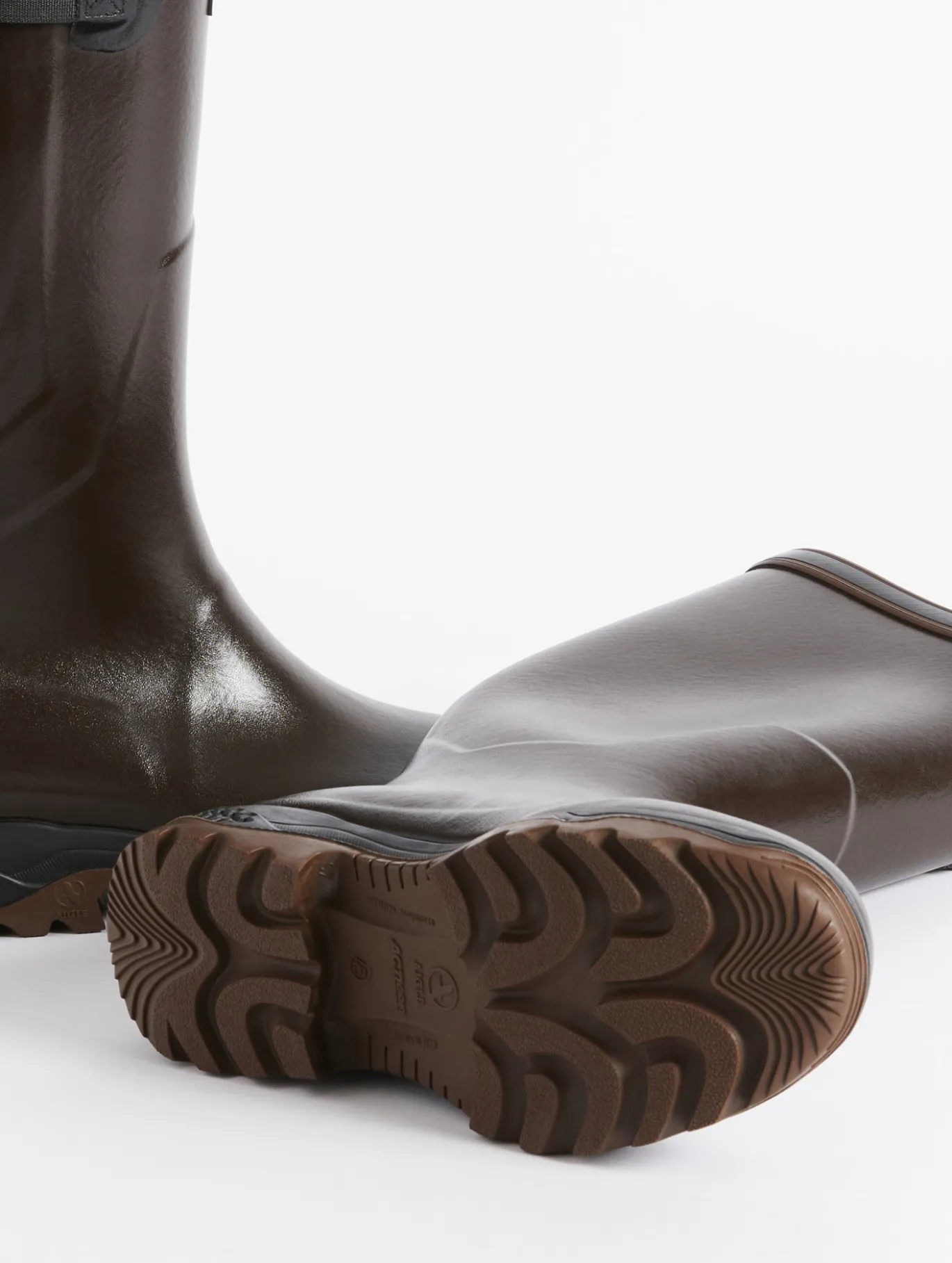 Botte anti-fatigue Parcours 2.0 ajustable - Marron