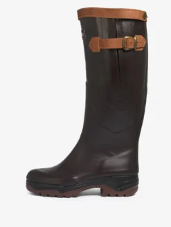 Botte anti-fatigue Parcours 2.0 ajustable doublée cuir - Marron