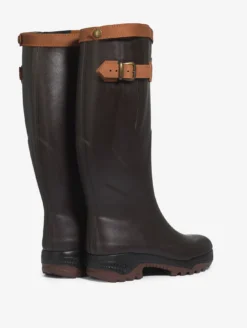 Botte anti-fatigue Parcours 2.0 ajustable doublée cuir - Marron