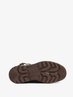 Botte anti-fatigue Parcours 2.0 ajustable doublée cuir - Marron