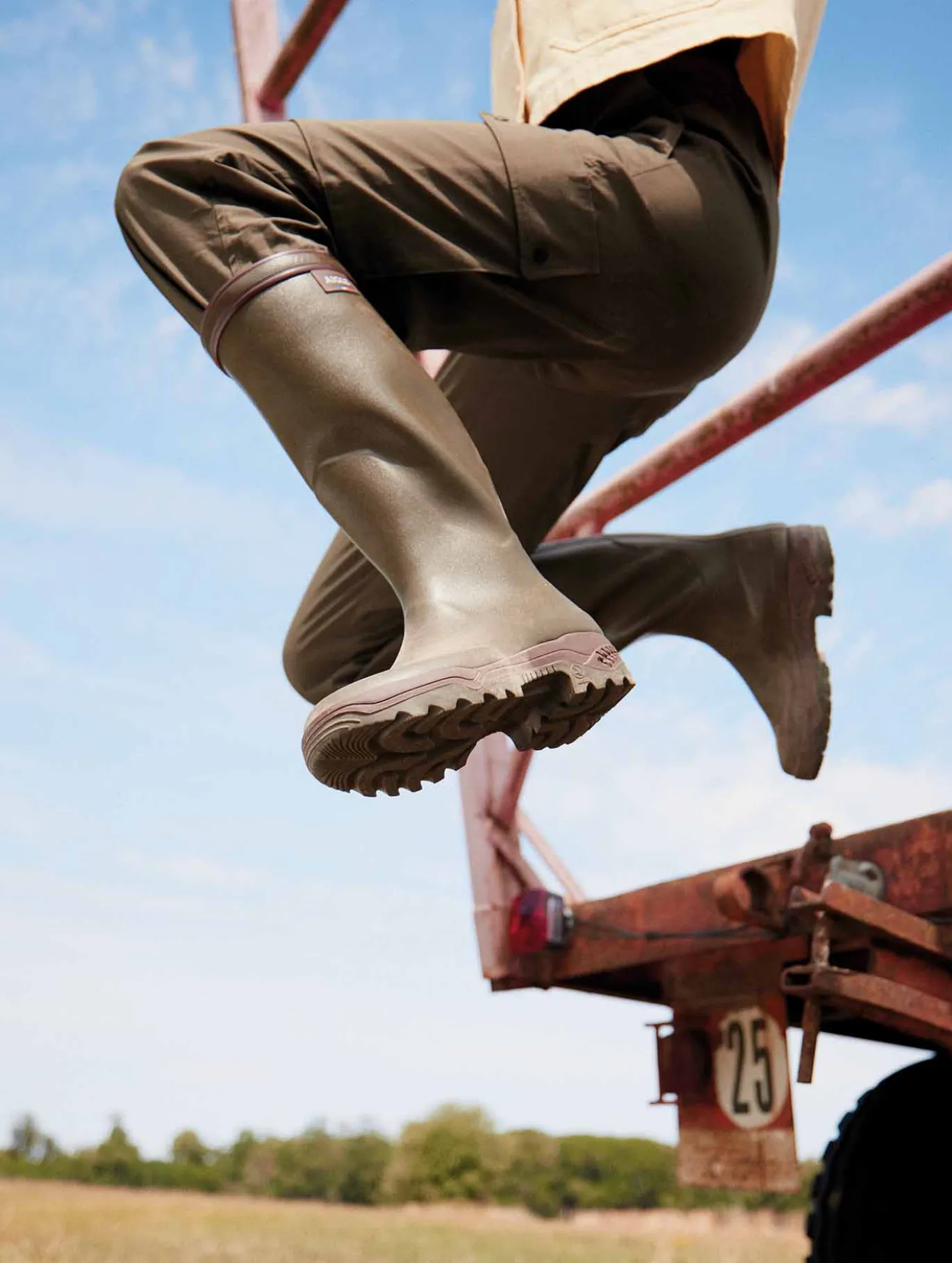 Botte anti-fatigue Parcours 2.0 - Kaki