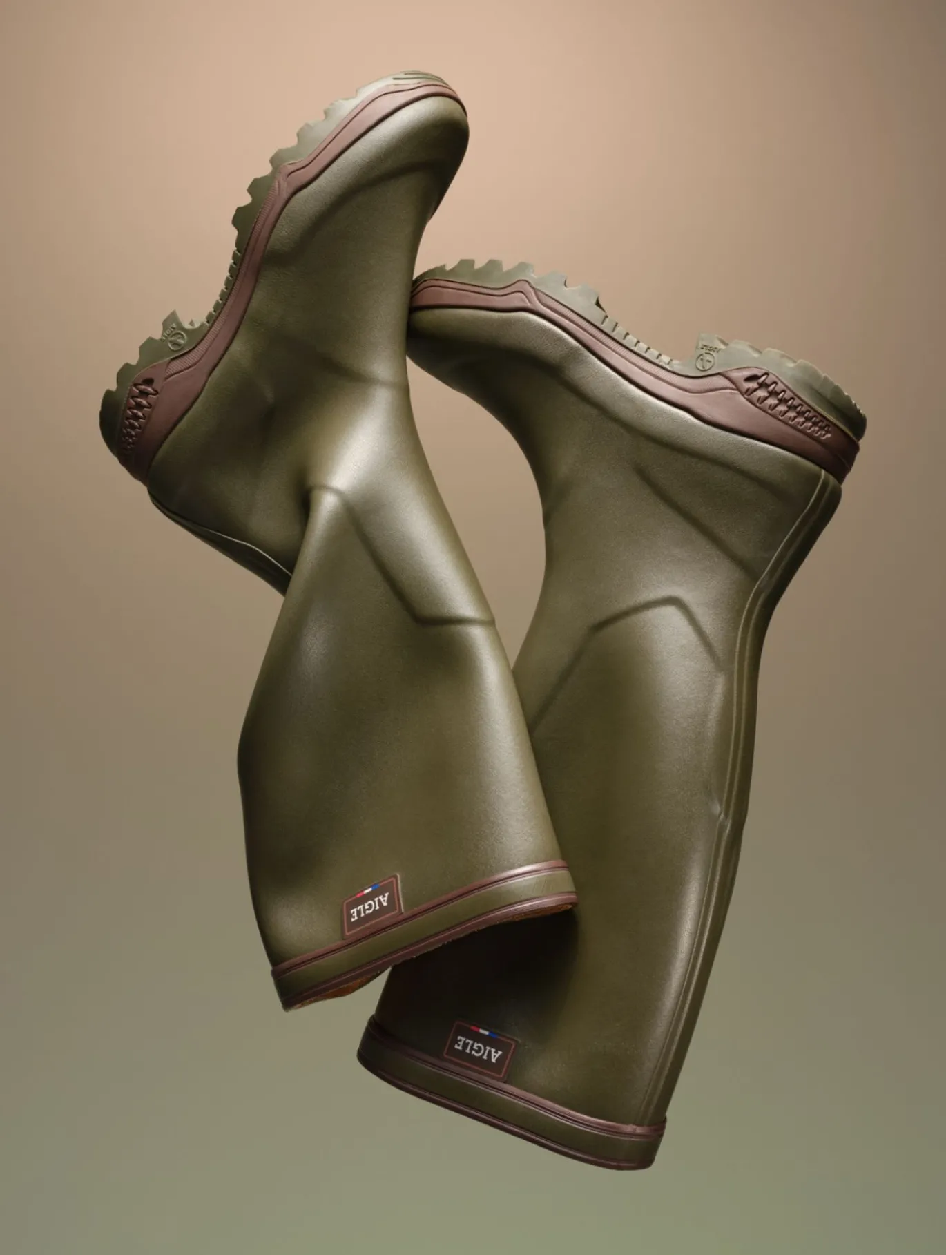 Botte anti-fatigue Parcours 2.0 - Kaki