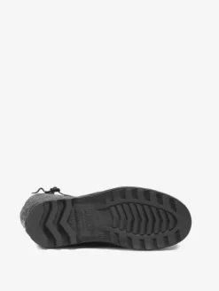 Botte de pluie Aiglentine croco fourrée - Noir