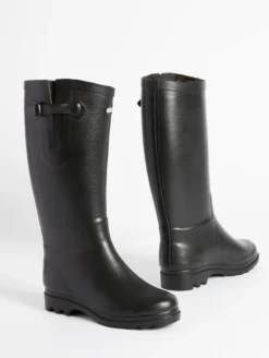 Botte de pluie Aiglentine fourrée - Noir