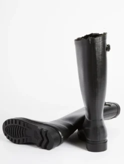 Botte de pluie Aiglentine fourrée - Noir
