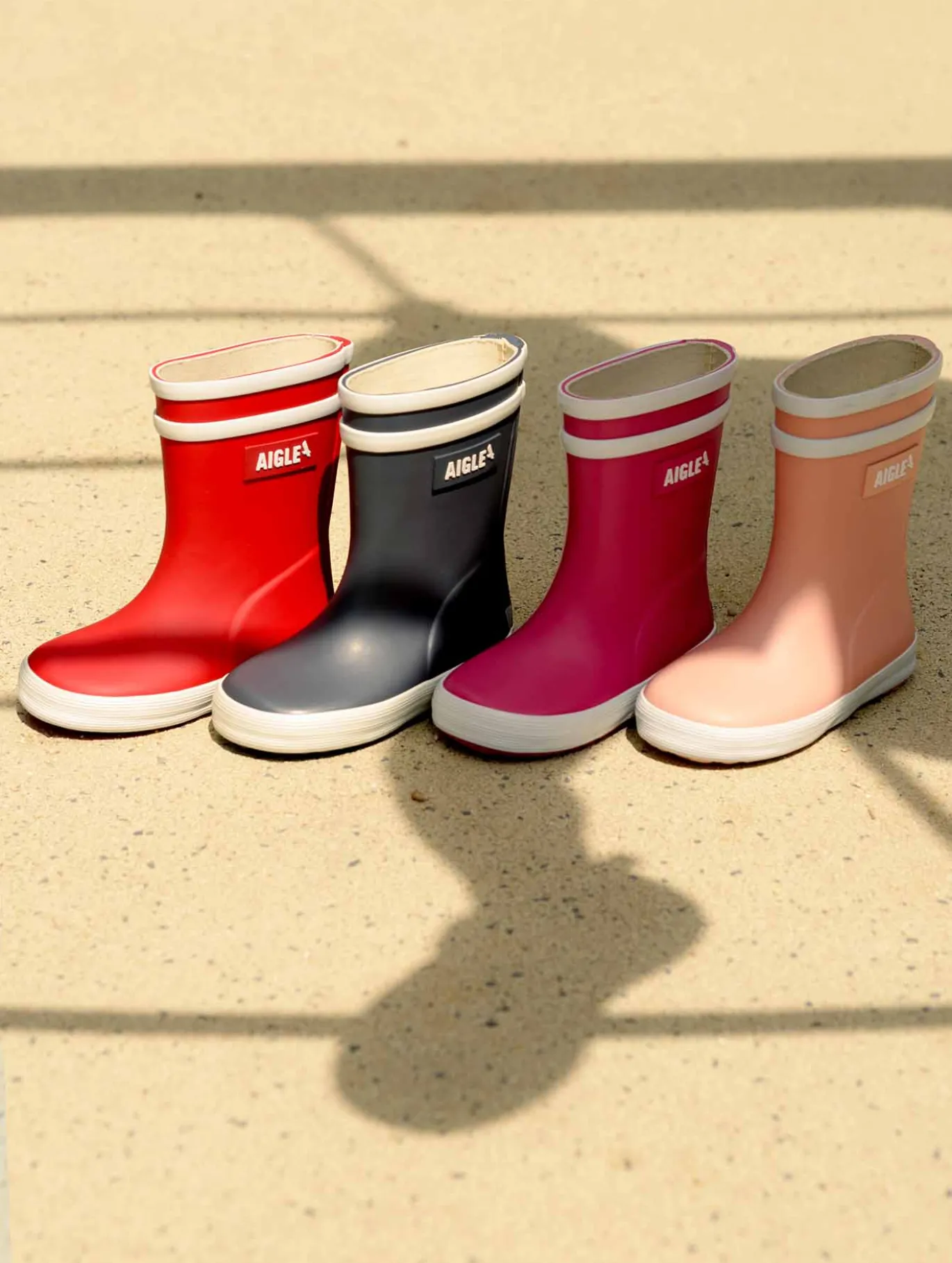 Botte de pluie Baby Flac - Rose