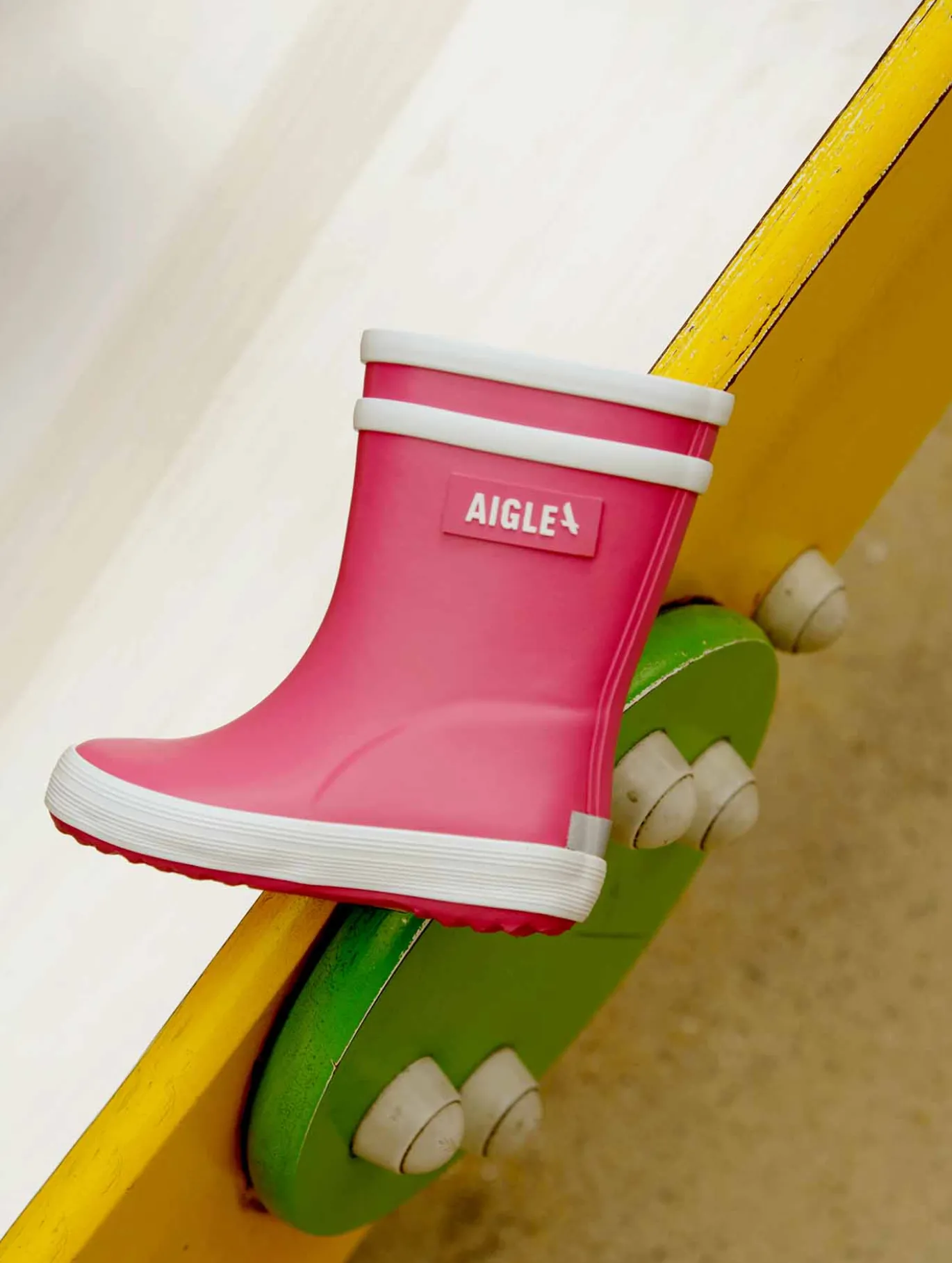 Botte de pluie Baby Flac - Rose