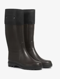 Botte de pluie Cottage esprit country-club - Marron