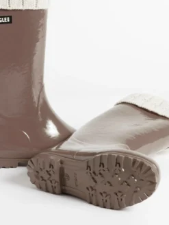 Botte de pluie Eliosa fourrée - Marron
