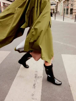 Botte de pluie Eliosa fourrée - Noir
