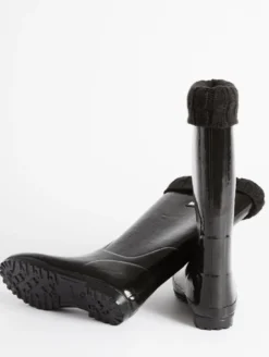 Botte de pluie Eliosa fourrée - Noir