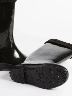 Botte de pluie Eliosa fourrée - Noir