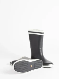 Botte de pluie Malouine fourrée - Bleu