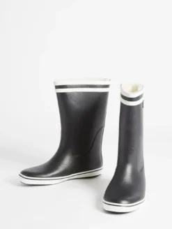Botte de pluie Malouine fourrée - Bleu