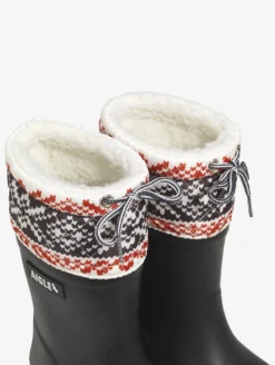 Botte Giboulee fourrée - Bleu