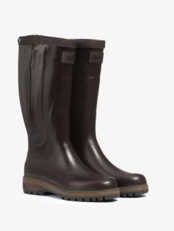 Botte Parcours 3.0 Trophée doublée cuir semelle Acti'Grip anti-fatigue - Marron