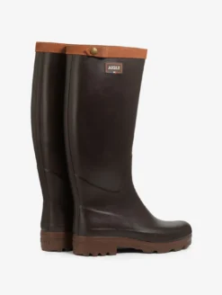 Botte professionnelle Chambord doublée cuir - Marron