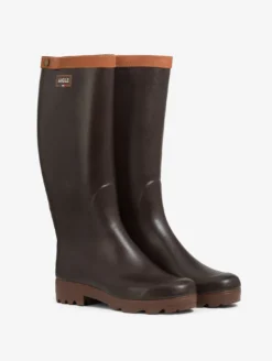 Botte professionnelle Chambord doublée cuir - Marron