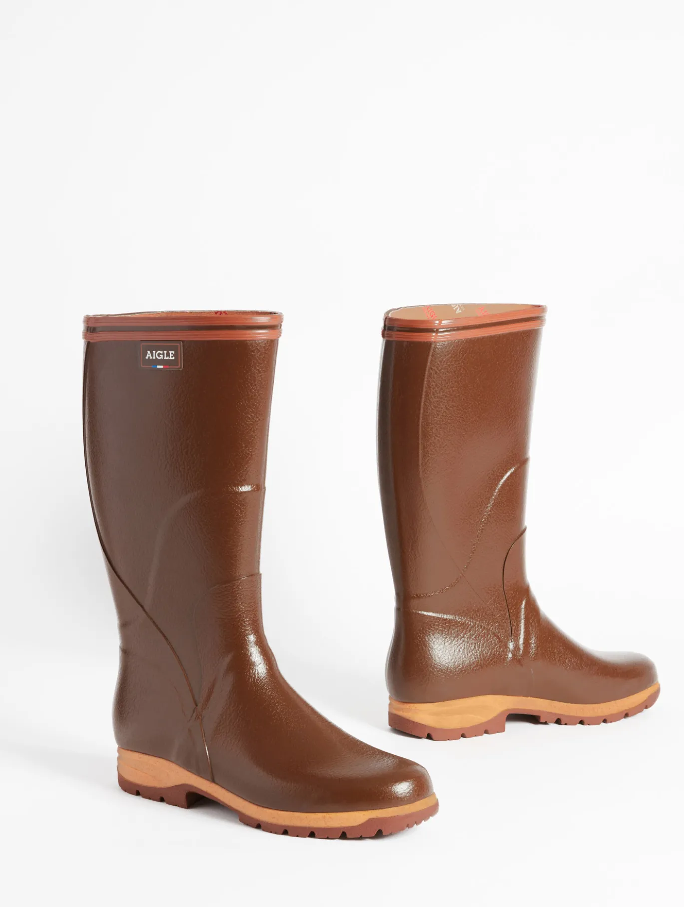 Botte professionnelle Tancar renfort Kevlar - Marron