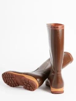 Botte professionnelle Tancar renfort Kevlar - Marron