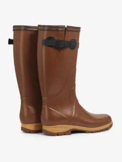 Botte professionnelle Terra ajustable renfort Kevlar - Marron